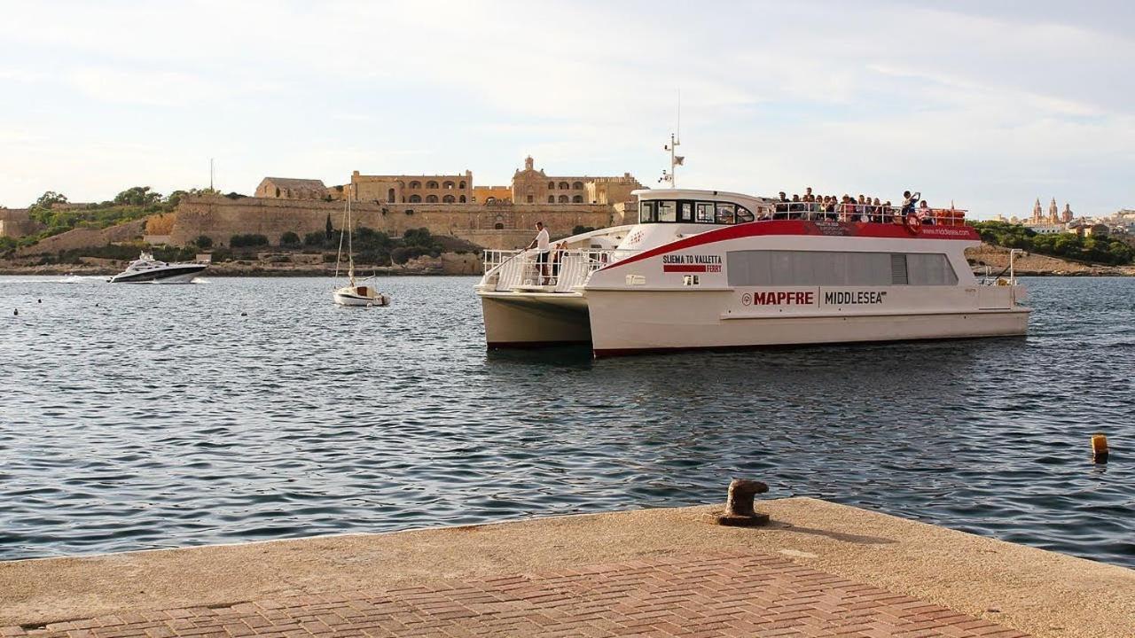 Stunning 2Br Holiday Penthouse In Central Sliema Eksteriør bilde